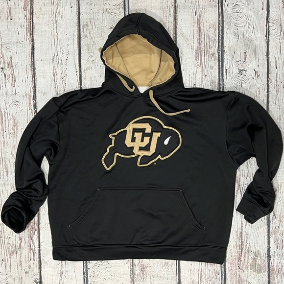 Colorado Buffaloes NCAA College Collegiate NCAA Hoodie Pullover Sweatshirt - Picture 1 of 3